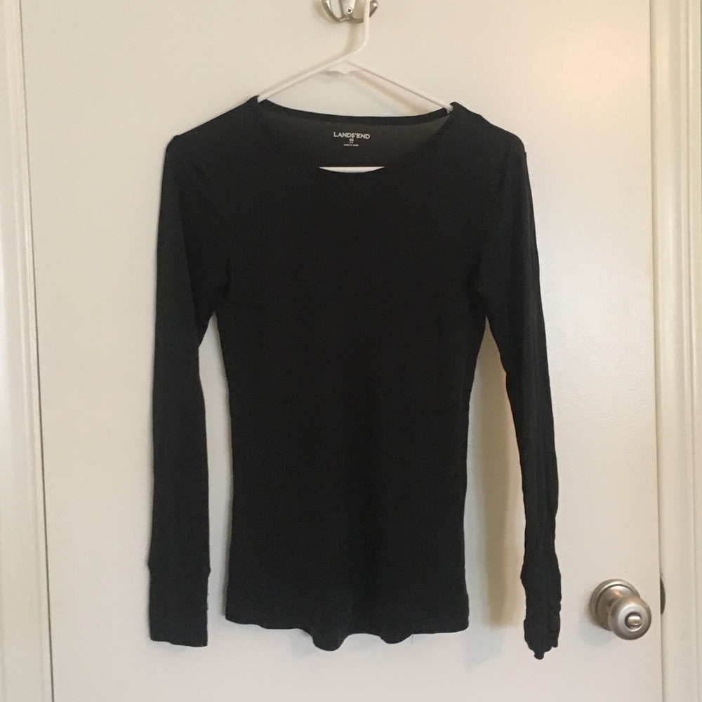 Lands End Silk Long Underwear Shirt & Pants